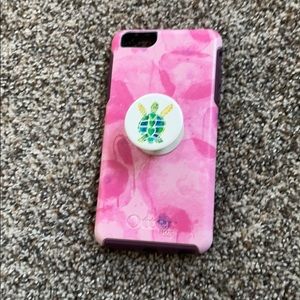 Pink OtterBox for IPhone 8plus